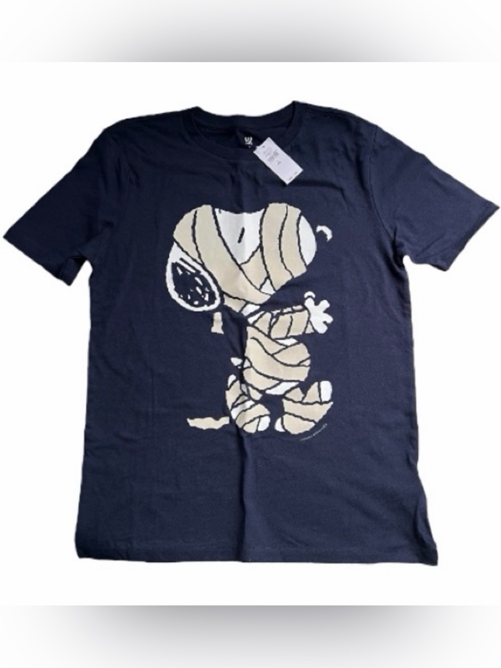 Gap x Peanuts Snoopy Mummy Halloween Boys T-Shirt Size L/10 Let’s get spooky,NWT